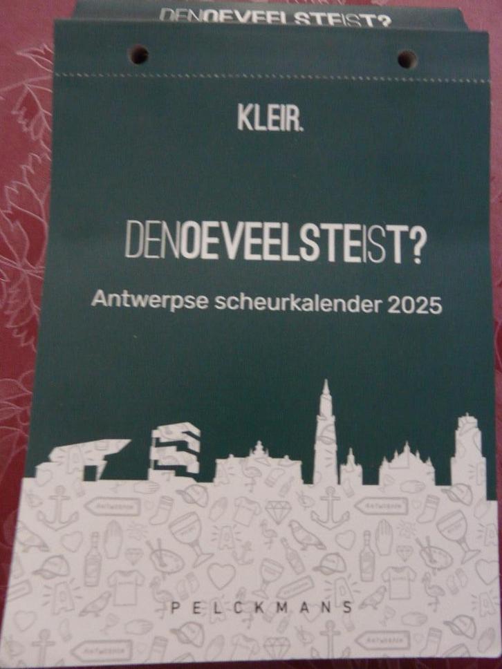 Kleir "Antwerpse" scheurkalender 1925, Diversen, Kalenders, Zo goed als nieuw, Dagkalender, Ophalen