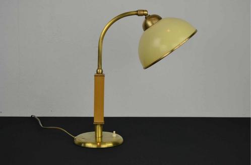 Gele bakeliet tafellamp Bauhaus Stijl, Antiek en Kunst, Antiek | Verlichting, Ophalen of Verzenden