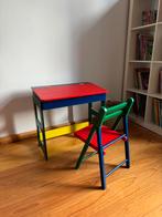 Kinderbureau met houten stoel, Kinderen en Baby's, Ophalen, Gebruikt, Tafel(s) en Stoel(en)