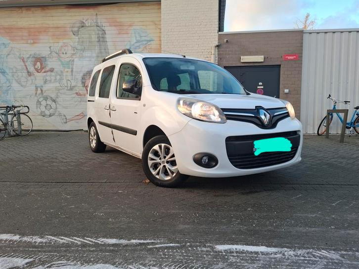 Renault Kangoo- 1ste eigenaar- Volledig OHB- Belgische auto, Auto's, Renault, Particulier, Kangoo, ABS, Adaptieve lichten, Adaptive Cruise Control