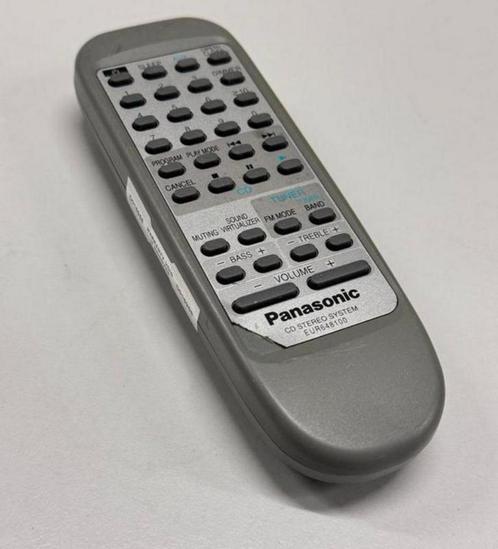 Originele Afstandsbediening Panasonic EUR648100 CD Stereo, Audio, Tv en Foto, Afstandsbedieningen, Zo goed als nieuw, Origineel
