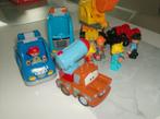 set lego duplo 4 auto's + 5 mannetjes, Ophalen of Verzenden, Zo goed als nieuw, Duplo