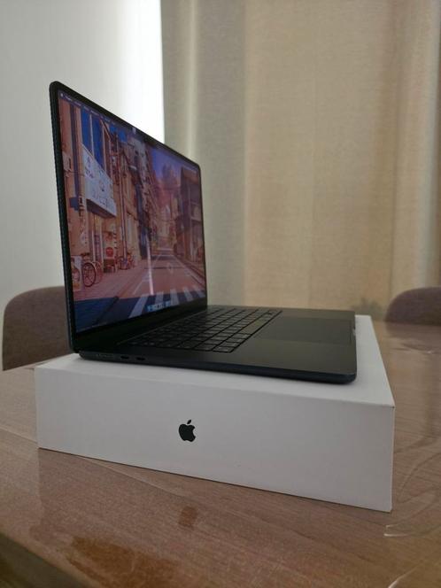 MacBook Air M3 midnight 15″ – 16GB RAM – 512GB SSD, Computers en Software, Apple Macbooks, Zo goed als nieuw, Ophalen