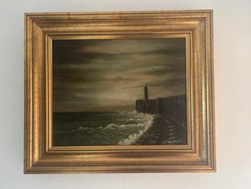 schilderij van R. Jeunehomme beschikbaar voor biedingen