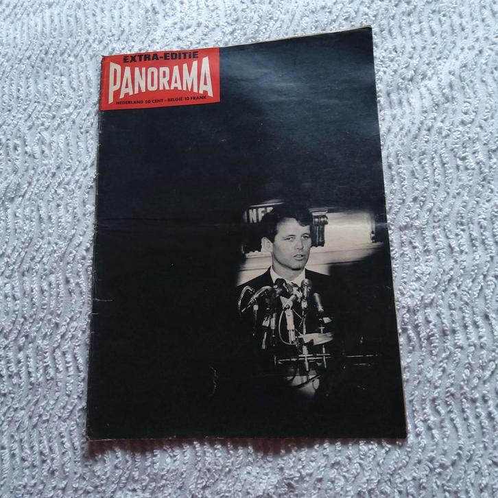 Overlijden Robert Kennedy.  Extra editie Panorama 1968, Verzamelen, Tijdschriften, Kranten en Knipsels, Ophalen of Verzenden