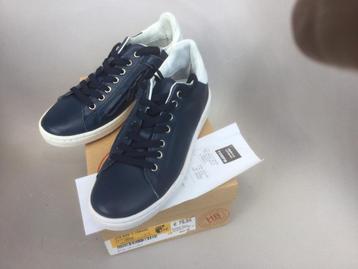 Sneakers leder blauw ( nieuwe -  Neufs ) bleu cuir 35 
