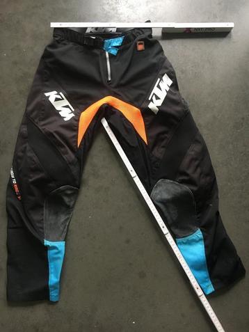 KTM MX broek + handschoenen jeugd (kids 7/L) beschikbaar voor biedingen