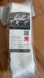 Huwelijksdecoratie lint met strik voor auto, Huis en Inrichting, Ophalen of Verzenden, Nieuw