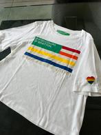 Benetton tshirt oversize M Nieuw!, Ophalen of Verzenden, Zo goed als nieuw