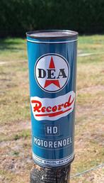Vintage blik van DEA Record HD Motoröl️, motorolie️⛽️, Ophalen of Verzenden, Gebruikt, Verpakking