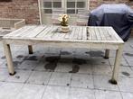 Teak tuintafel, Tuin en Terras, Ophalen, Gebruikt, Rechthoekig, Teakhout