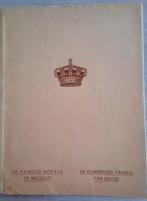 OUD FOTOBOEK "DE KONINKLIJKE FAMILIE VAN BELGIE ", Ophalen, Gelezen