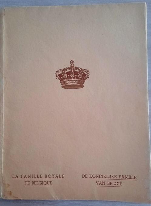 OUD FOTOBOEK "DE KONINKLIJKE FAMILIE VAN BELGIE ", Boeken, Geschiedenis | Nationaal, Gelezen, Ophalen