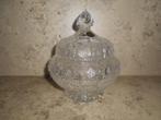 Prachtige bonbonière - Boheems kristal, Antiek en Kunst, Antiek | Glaswerk en Kristal, Ophalen of Verzenden