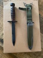 Tk Camillus M4 bajonet met schede., Enlèvement ou Envoi, Armée de terre, Couteau ou Poignard