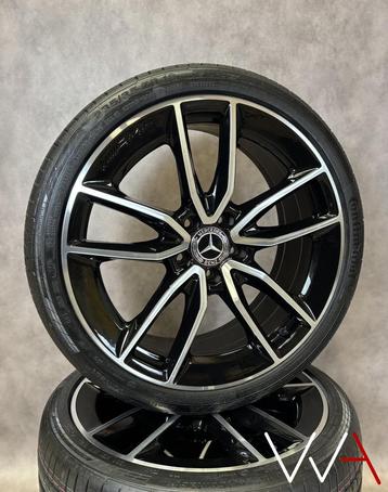 19” Mercedes-Benz A35 AMG velgen A-Klasse W177 Continental beschikbaar voor biedingen