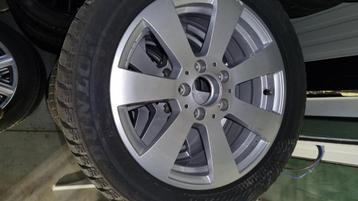 ORIGINELE ALU VELGEN MERCEDES C CLASSE W204 MET WINTERBANDEN beschikbaar voor biedingen