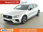 Volvo V60 2.0 B4 Mild-Hybrid R-Design (automatique), Autos, Argent ou Gris, Euro 6, Noir, 5 portes