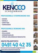 Gratis prijsofferte! reiniging van daken en gevels, Ophalen of Verzenden