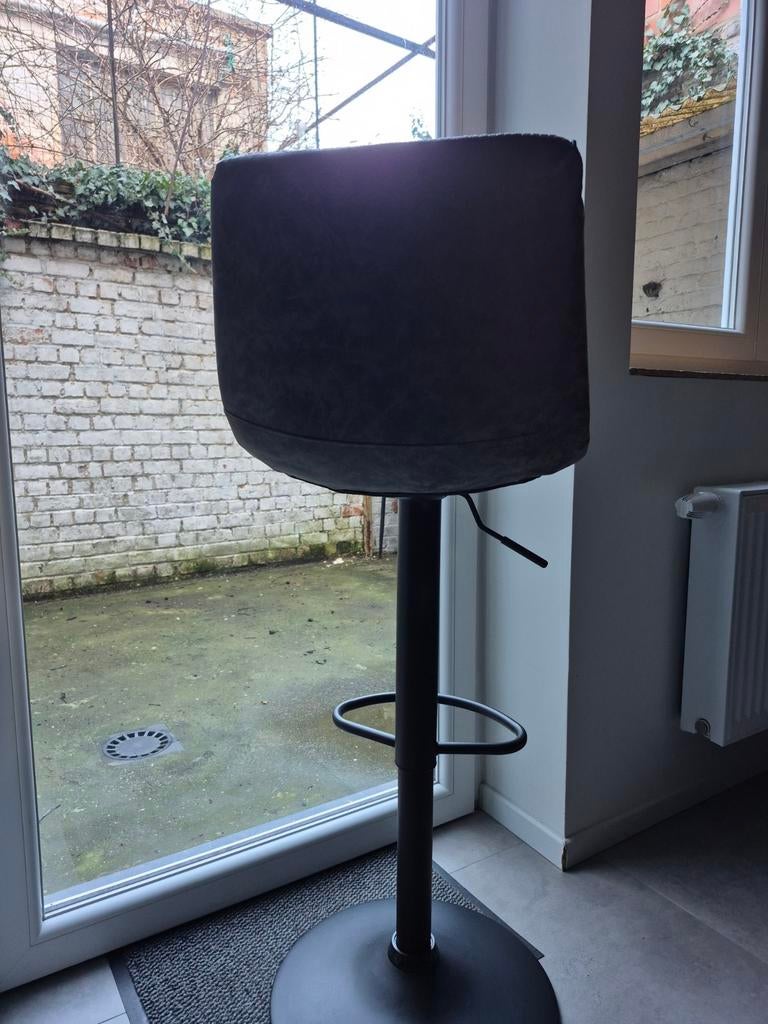 tabourets de bar Fontana, Huis en Inrichting, Barkrukken, Nieuw, 90 cm of meer, Metaal, 3 krukken, In hoogte verstelbaar, Met voetsteun