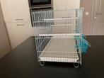 Vogelkooi, Dieren en Toebehoren, Ophalen, Zo goed als nieuw, Aluminium, Vogelkooi