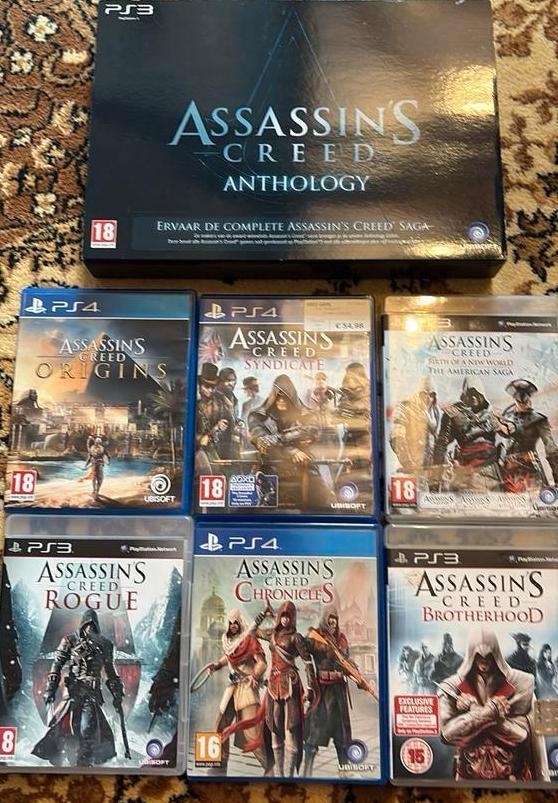 Assassins creed games ps3 en ps4, Games en Spelcomputers, Games | Sony PlayStation 4, Zo goed als nieuw, Ophalen of Verzenden