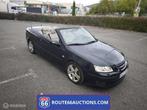Saab 9-3 Turbo Aero Cabrio | 2007 | Route 66 Auctions, Auto's, Saab, Gebruikt, Zwart, Bedrijf, Handgeschakeld