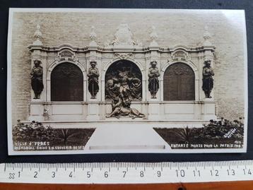 Fotokaart Ieper Ville d'Ypres Oorlogsmonument G. Pottier Ost beschikbaar voor biedingen