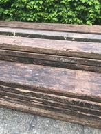 Hardhouten terrasplanken Bankirai.  500x14, Tuin en Terras, Terrasdelen en Vlonders, Ophalen, Gebruikt, Hout