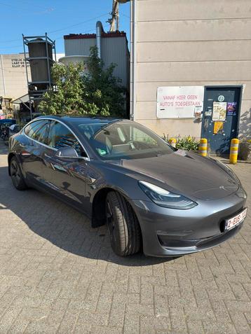 Tesla Model 3 Long Range Dual Motor 2019 – Grijs – Topstaat, Zwart, Leder, Elektrisch, Vierwielaandrijving