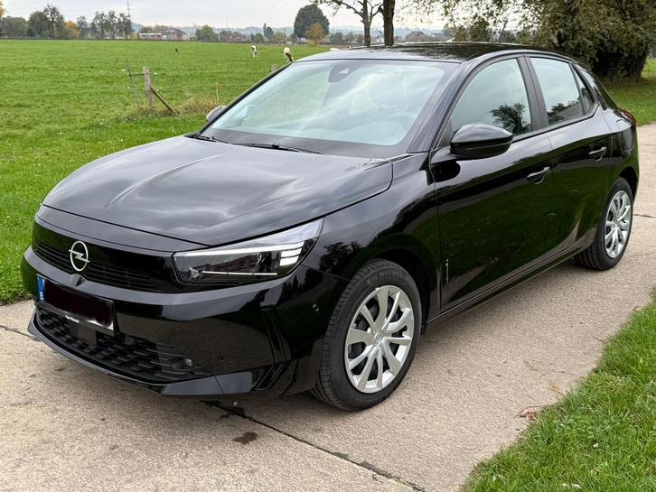 Opel Corsa 1.2 Essence – 74 kW – Boîte auto – 10/2024 –, Auto's, Opel, Particulier, Corsa, Benzine, Euro 6, Automaat, Zwart, Zwart