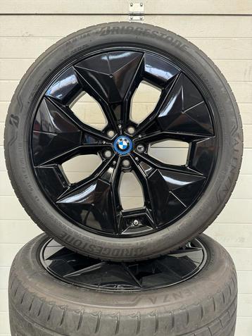 DEMO 20’’ bmw X3 ix3 VELGEN ZOMERBANDEN TPMS DEMO SET 843 BL beschikbaar voor biedingen