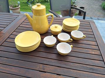Service à café villeroy &boch luxembourg jaune, Enlèvement ou Envoi