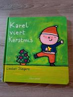 Liesbet Slegers kleuterboek Karel viert Kerstmis, Boeken, Ophalen of Verzenden