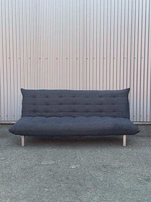 Zetelbed/ slaapbank, Huis en Inrichting, Slaapkamer | Slaapbanken, Zo goed als nieuw, 120 cm, 190 cm of minder, Twijfelaar, Grijs