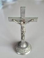 Staande kruisbeeld hoogte 18,50 cm diam, Ophalen, Zo goed als nieuw