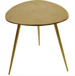 Bijzettafel Dekocandle Shine – goud Ø51, 45 tot 60 cm, Gebruikt, Metaal of Aluminium, Ophalen of Verzenden