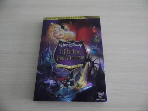SLEEPING BEAUTY PLATINUM EDITIE 2 DVD DISNEY, Cd's en Dvd's, Dvd's | Tekenfilms en Animatie, Zo goed als nieuw, Amerikaans, Tekenfilm