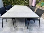 GRANIETEN TUINTAFEL, Ophalen, Zo goed als nieuw, Rechthoekig, Overige materialen