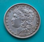 American  Dollar  1881  Morgan, Ophalen of Verzenden, Noord-Amerika, Losse munt, Zilver