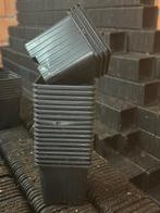 vierkante p9 potjes bloempotten 9 x 8,5 cm, Tuin en Terras, Bloempotten, Kunststof, Vierkant, Zo goed als nieuw, Tuin