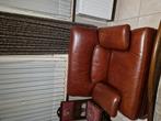 Salon de cuir, Maison & Meubles, Enlèvement, Comme neuf