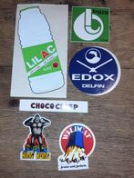 6 oude stickers-zelfklevers, jaren 1970, Antiek en Kunst, Ophalen of Verzenden