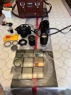 Canon A1 + filtres + 4 objectifs, Ophalen, Zo goed als nieuw, Spiegelreflex, Canon