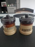 2 poten van thee en koffie, Antiek en Kunst, Antiek | Keukengerei, Ophalen of Verzenden