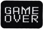 Game Over stoffen opstrijk patch embleem #3, Motoren, Verzenden, Nieuw