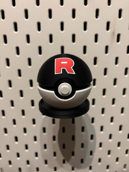 Zelgemaakte Team Rocket-Pokéball, Games en Spelcomputers, Spelcomputers | Nintendo Consoles | Accessoires, Ophalen of Verzenden