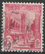 Tunesie 1945/1949 - Yvert 293A - Halfaouine Moskee Tunis (ST, Timbres & Monnaies, Timbres | Afrique, Affranchi, Envoi, Autres pays
