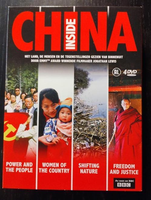 China Inside  4 DVD Box Als nieuw!, CD & DVD, DVD | Documentaires & Films pédagogiques, Comme neuf, Autres types, Coffret, Envoi