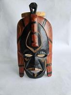 Afrikaans masker, 25 cm in prima staat, Antiek en Kunst, Ophalen of Verzenden